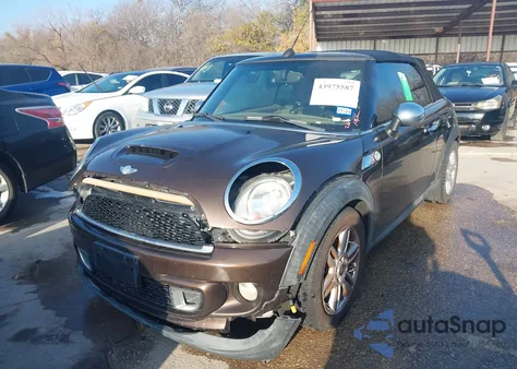 2011 Mini Cooper S from USA, damaged, VIN WMWZP3C53BT249516